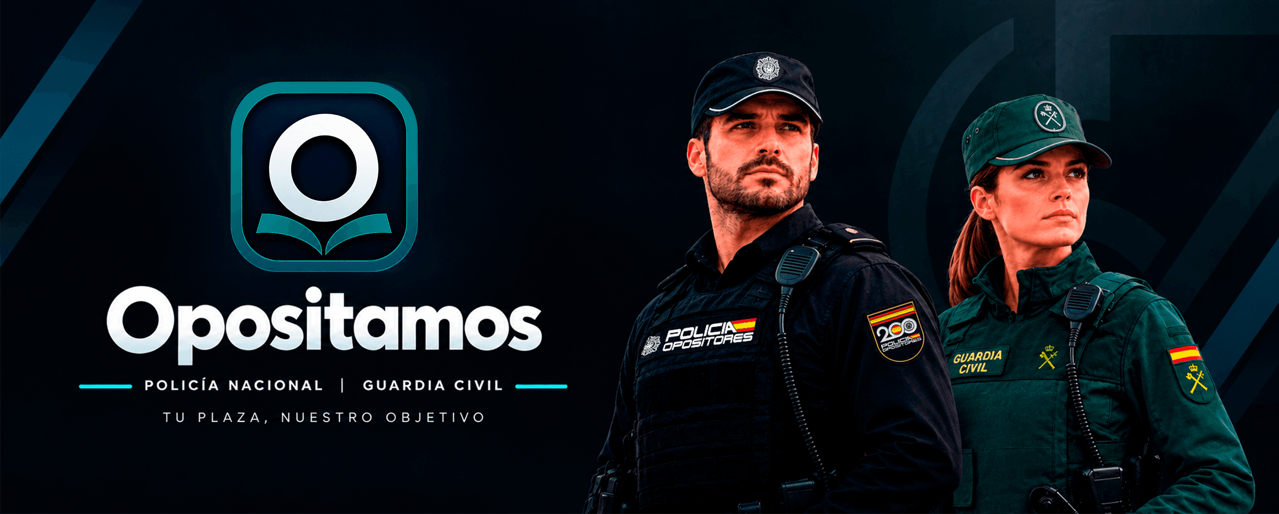 Opositamos — Policía Nacional y Guardia Civil. Tu plaza, nuestro objetivo.