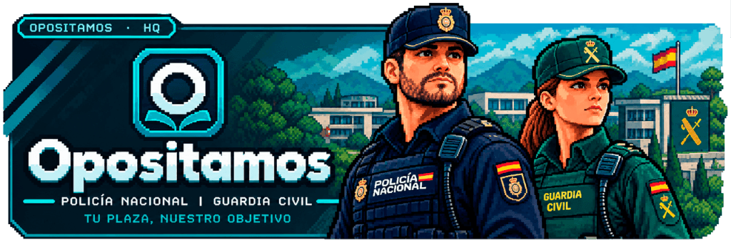 Opositamos — Policía Nacional y Guardia Civil. Tu plaza, nuestro objetivo.