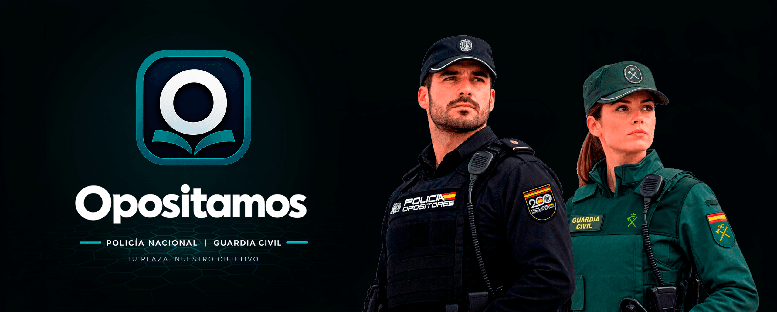 Opositamos — Policía Nacional y Guardia Civil. Tu plaza, nuestro objetivo.